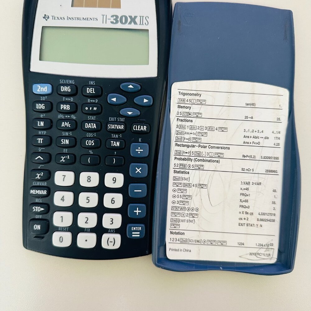 Texas instruments TI-30XIIS